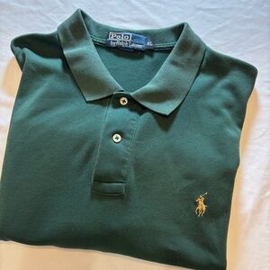 Ralph Lauren Men's Dark Green Polo Shirt